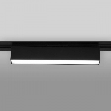Трековый светодиодный светильник Elektrostandard X-Line черный матовый 10W 4200K LTB53 a052442