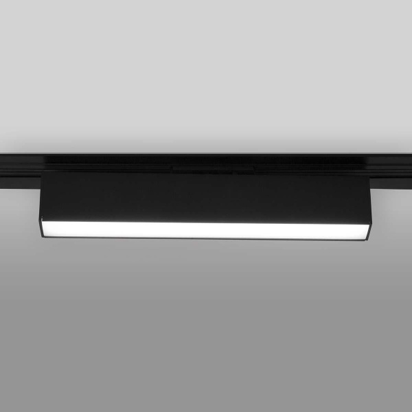 Трековый светодиодный светильник Elektrostandard X-Line черный матовый 10W 4200K LTB53 a052442