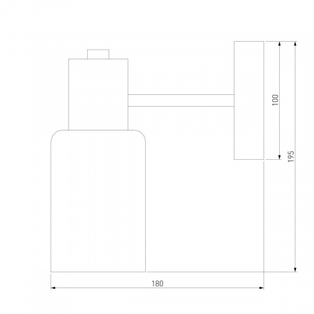 Бра Eurosvet Vegga 70160/1 латунь