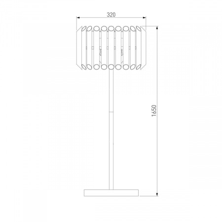 Торшер Bogates Castellie 01106/4