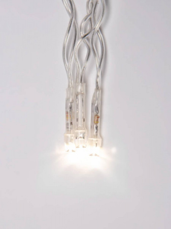 Светодиодная гирлянда Uniel бахрома 220V теплый белый ULD-B1805-048/DTA Warm White IP20 UL-00005274