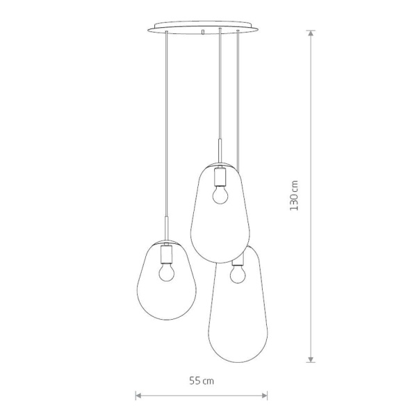 Подвесная люстра Nowodvorski Pear 7794