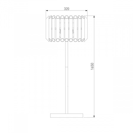 Торшер Bogates Castellie 01106/4