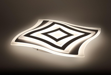 Потолочный светодиодный светильник ЭРА Geo с ДУ SPB-6 Geo 6 RC 75 Б0050921