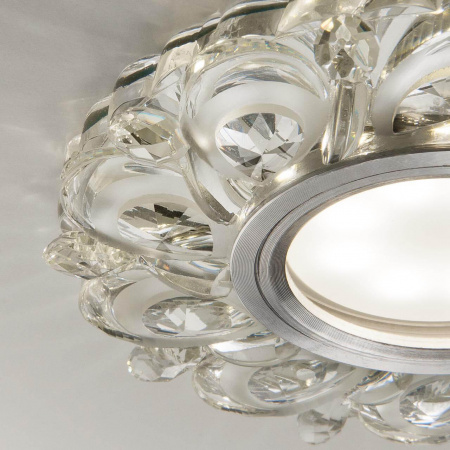 Встраиваемый светильник Elektrostandard 2219 MR16 CL прозрачный a041526