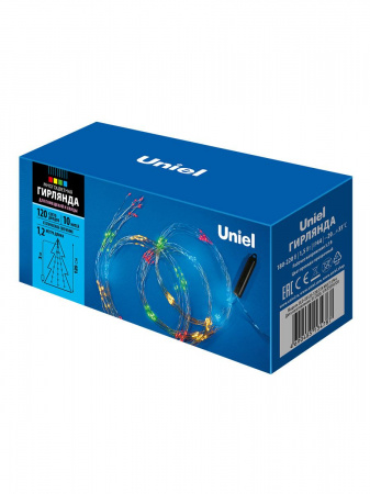 Уличная светодиодная гирлянда Uniel Лучи росы 220V разноцветный ULD-E0120-120/STA Multi IP44 UL-00007283 Алматы Уличная светодиодная гирлянда Uniel Лучи росы 220V разноцветный ULD-E0120-120/STA Multi IP44 UL-00007283