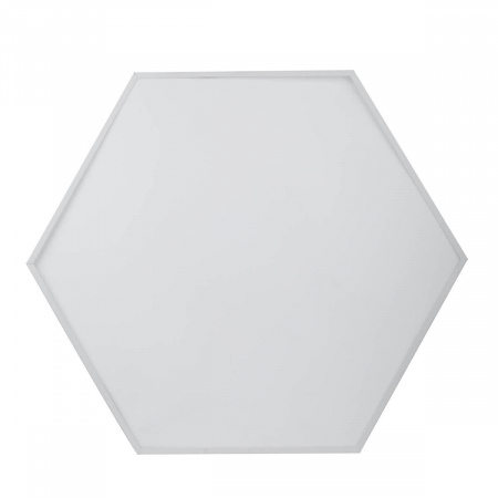 Подвесной светодиодный cветильник Geometria ЭРА Hexagon SPO-122-W-40K-066 66Вт 4000К белый Б0050552