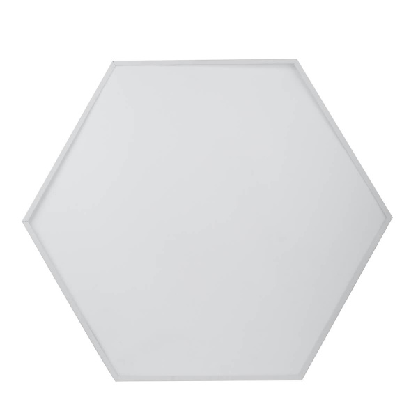 Подвесной светодиодный cветильник Geometria ЭРА Hexagon SPO-122-W-40K-066 66Вт 4000К белый Б0050552