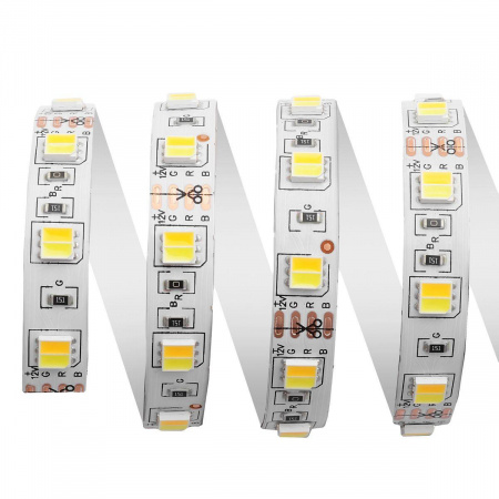 Светодиодная лента Apeyron 14,4W/m 60LED/m 5050SMD теплый белый/холодный белый 2,5M 10-222 Алматы