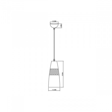 Подвесной светильник Vele Luce Lucky VL5393P21