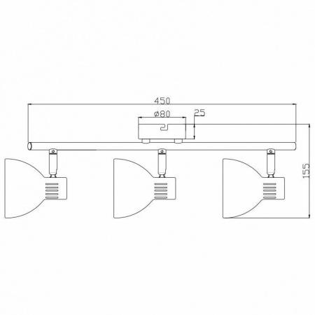 Спот Rivoli Eho 7031-703 Б0047130