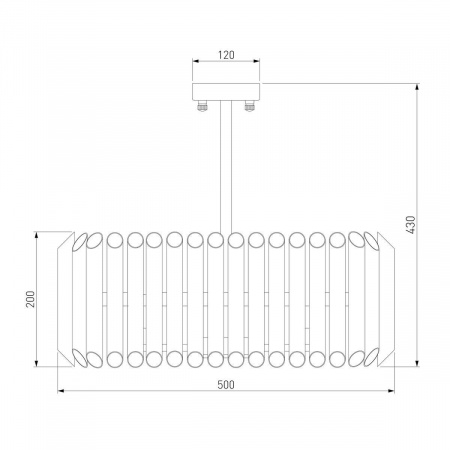 Потолочная люстра Bogates Castellie 361/5
