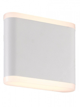 Уличный настенный светодиодный светильник Elvan GW-6080S-6W-WW-Wh