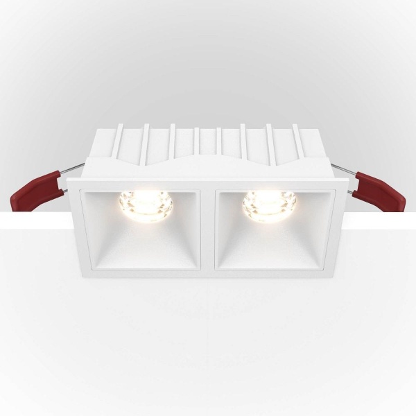 Встраиваемый светильник Maytoni Alfa LED DL043-02-10W3K-D-SQ-W Алматы