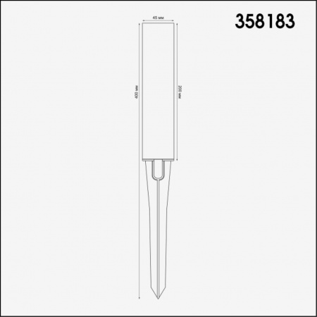 Корпус для модуля Novotech Street Nokta 358183 Алматы