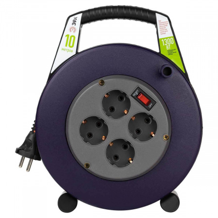 Удлинитель силовой ЭРА 4гн 10м б/з BPx-4-2x0,75-10m Б0052923