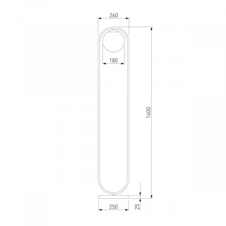 Торшер Eurosvet Ringo 01139/1 золото