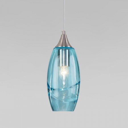 Подвесной светильник Eurosvet Lotus 50222/1 голубой