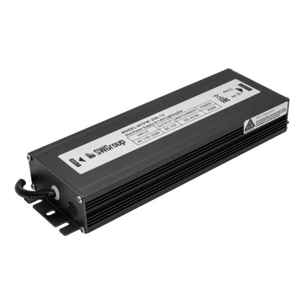 Блок питания SWG 12V 250W IP67 21A MTPW-250-12 001278 Алматы