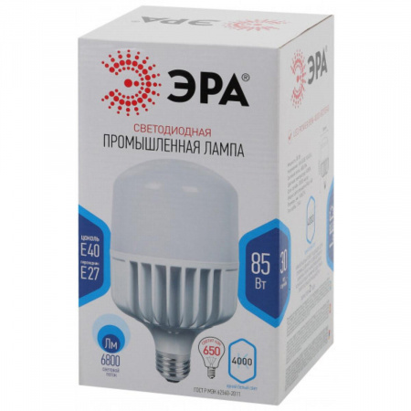 Лампа светодиодная ЭРА LED POWER T140-85W-4000-E27/E40 Б0053064