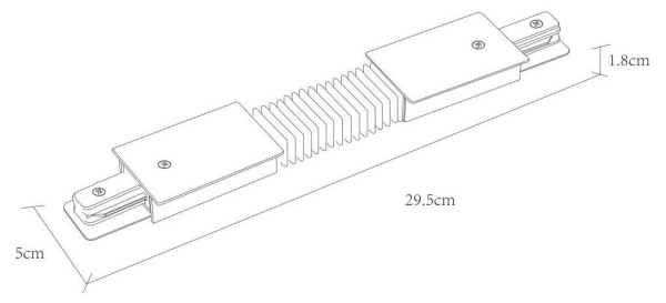 Коннектор гибкий Arte Lamp Track Accessories A150133