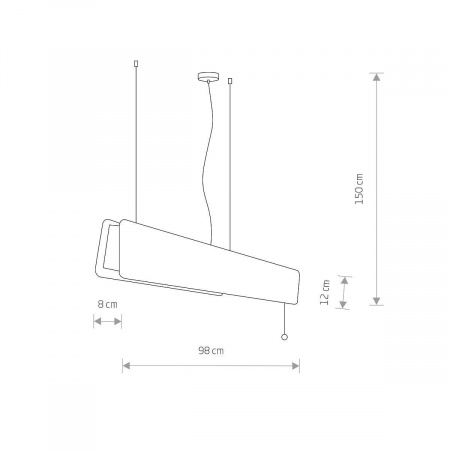 Подвесной светильник Nowodvorski Oslo Led 90 7520