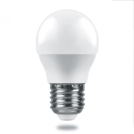 Лампа светодиодная Feron E27 6W 2700K Матовая LB-1406 38068