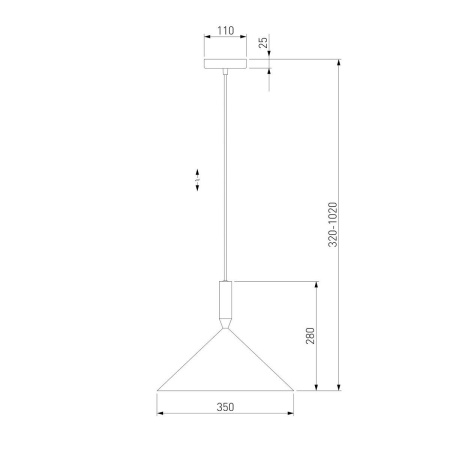 Подвесной светильник Eurosvet Nippon 50024/1 серый