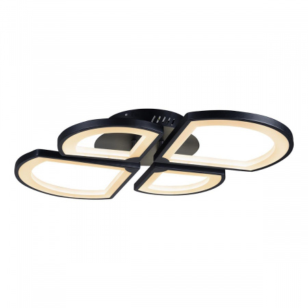 Потолочная светодиодная люстра iLedex River X024-4 BK