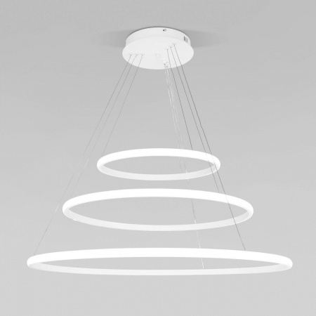 Подвесной светодиодный светильник Eurosvet Collars 90264/3 белый