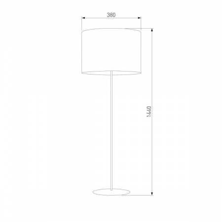 Торшер TK Lighting 5279 Tercino Blue