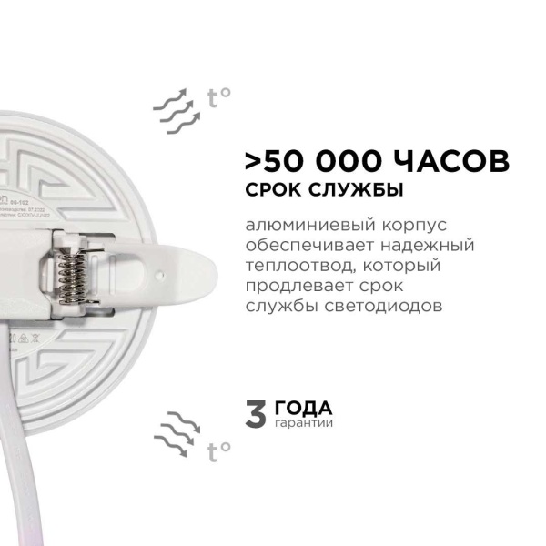 Светодиодная панель безрамочная Apeyron 06-102 Алматы