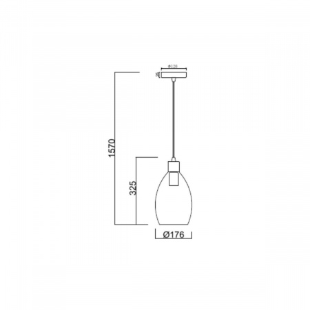 Подвесной светильник Vele Luce Placido VL5055P13
