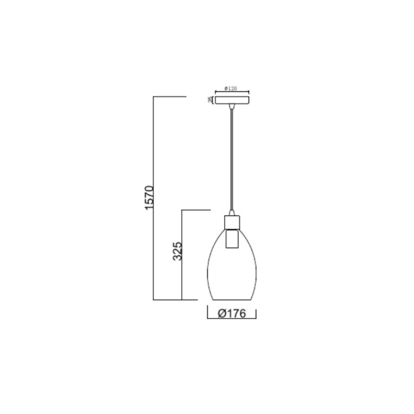 Подвесной светильник Vele Luce Placido VL5055P11