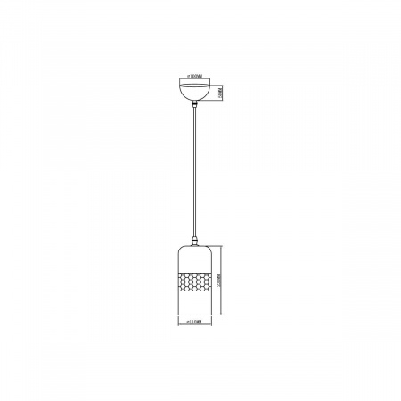 Подвесной светильник Vele Luce Lucky VL5394P11