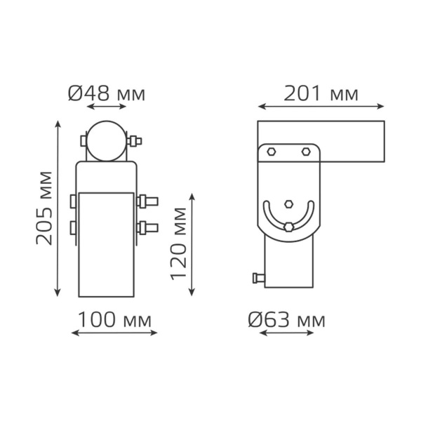 Кронштейн Gauss 903215106 Алматы