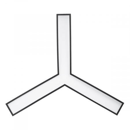 Подвесной светодиодный cветильник Geometria ЭРА Igrek SPO-144-B-40K-066 66Вт 4000К черный Б0050573