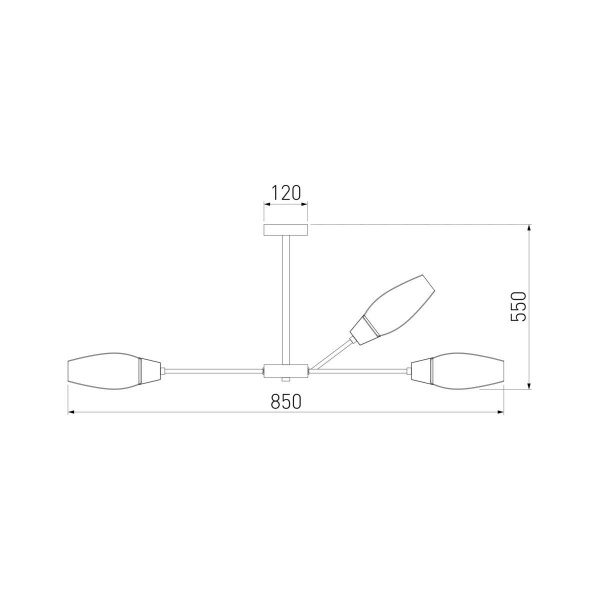 Подвесная люстра Eurosvet Thalia 60140/9 золото