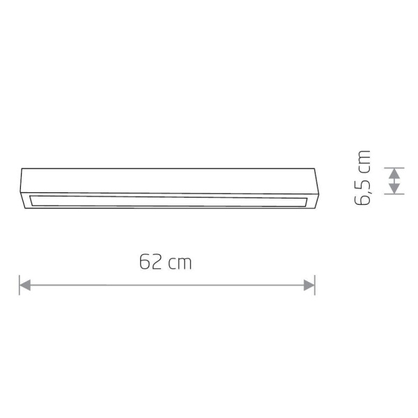 Потолочный светильник Nowodvorski Straight Ceiling Led S 7597 Алматы