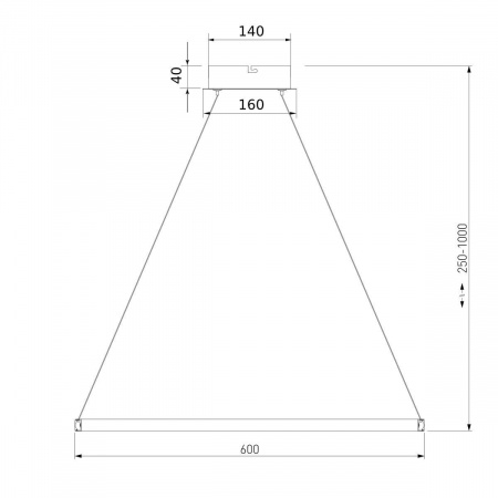 Подвесной светодиодный светильник Eurosvet Collars 90264/1 белый