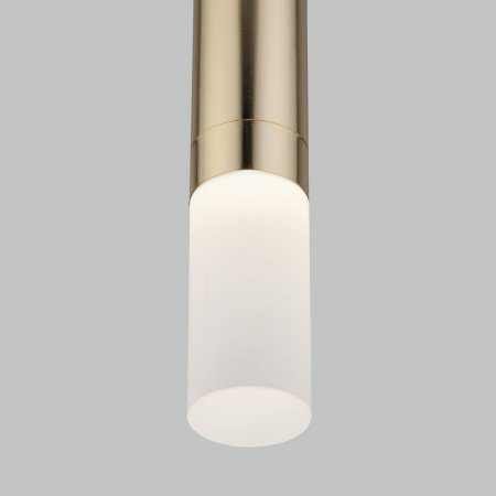 Подвесной светодиодный светильник Eurosvet Axel 50210/1 LED золото