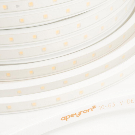 Светодиодная влагозащищенная лента Apeyron 6W/m 60LED/m 2835SMD теплый белый 25M 10-56 Алматы