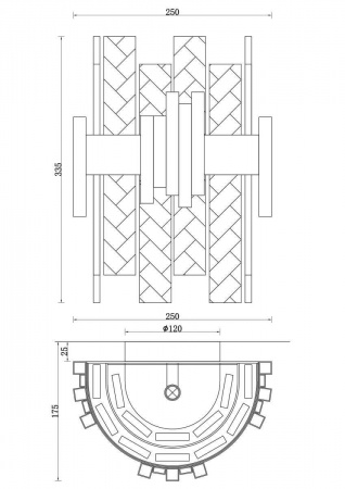 Настенный светильник Moderli Stasy V9011-2W
