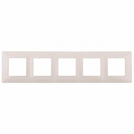 Рамка 5-постовая ЭРА Elegance 14-5005-02 Б0034406
