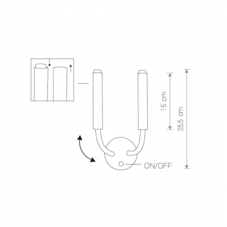 Бра Nowodvorski Stalactite 8353