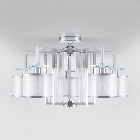 Потолочная люстра Eurosvet Fargo 60123/5 хром Smart