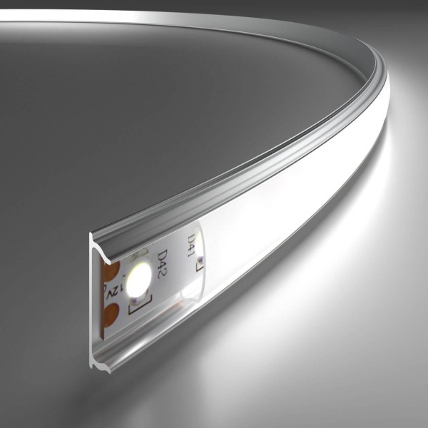 Профиль гибкий алюминиевый профиль Elektrostandard для LED ленты LL-2-ALP012 4690389133794 Алматы