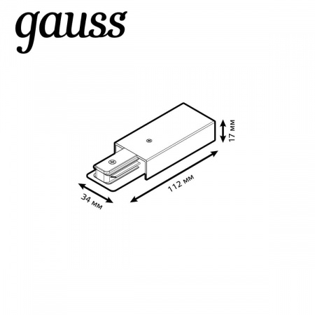 Адаптер питания Gauss TR113