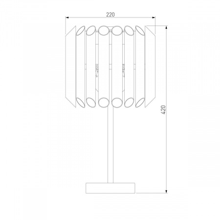 Настольная лампа Bogates Castellie 01106/3