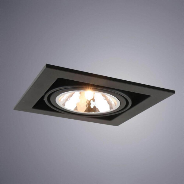 Встраиваемый светильник Arte Lamp Cardani Semplice A5949PL-1BK Алматы